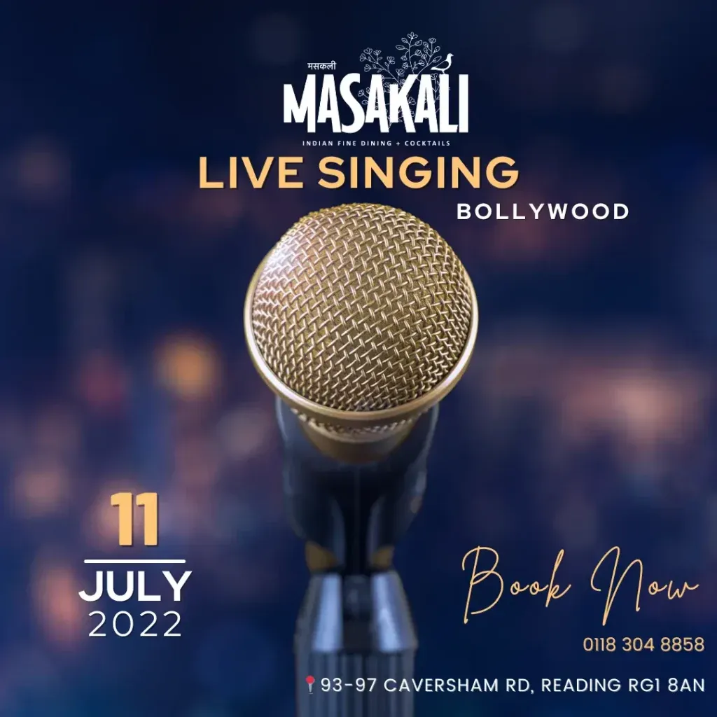 Masakali reading Bollywood night