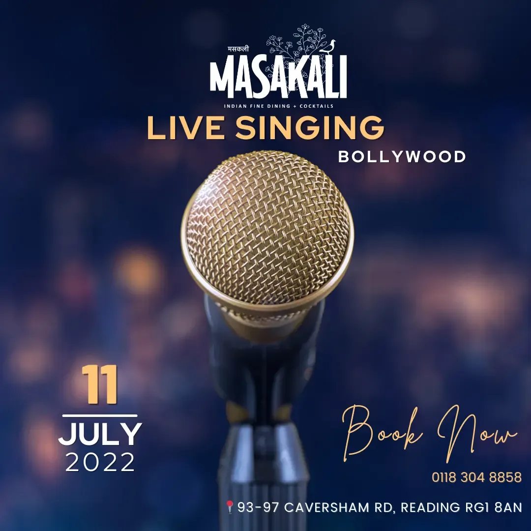 Masakali reading Bollywood night